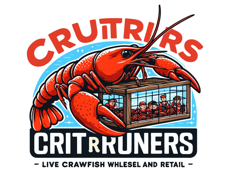 Critterrunners - Live Crawfish wholesale and retail logo design by Rahul Biswas