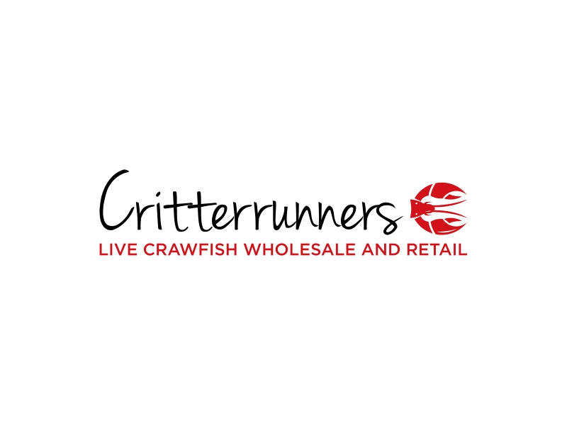 Critterrunners - Live Crawfish wholesale and retail logo design by luckyprasetyo