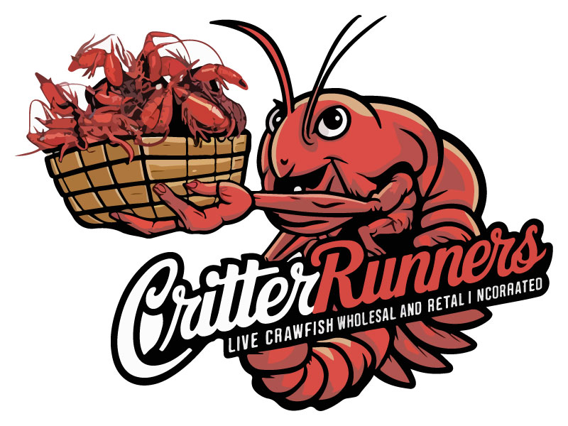 Critterrunners - Live Crawfish wholesale and retail logo design by Rahul Biswas