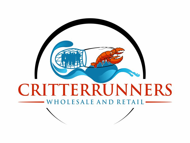 Critterrunners - Live Crawfish wholesale and retail logo design by Lewung