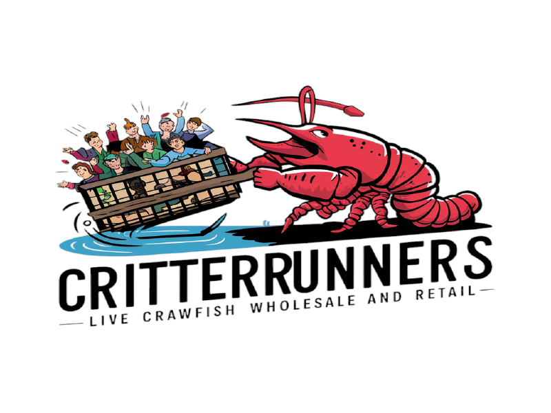 Critterrunners - Live Crawfish wholesale and retail logo design by salim