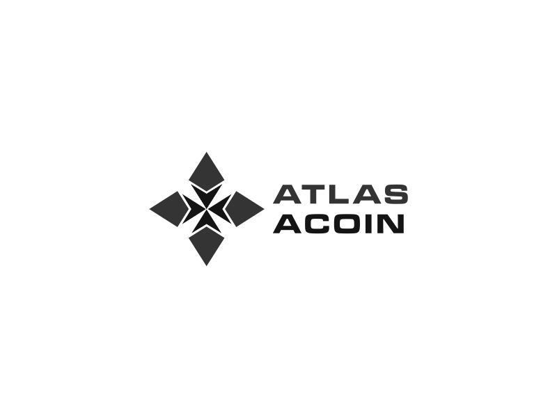 Atlas ACoin logo design by qonaah