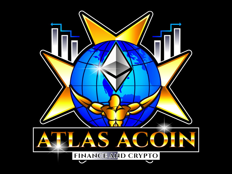 Atlas ACoin logo design by LogoQueen