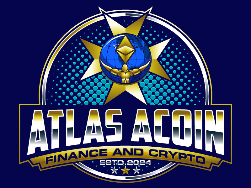 Atlas ACoin logo design by Gilate