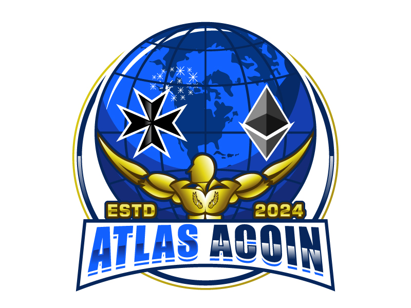 Atlas ACoin logo design by LogoQueen