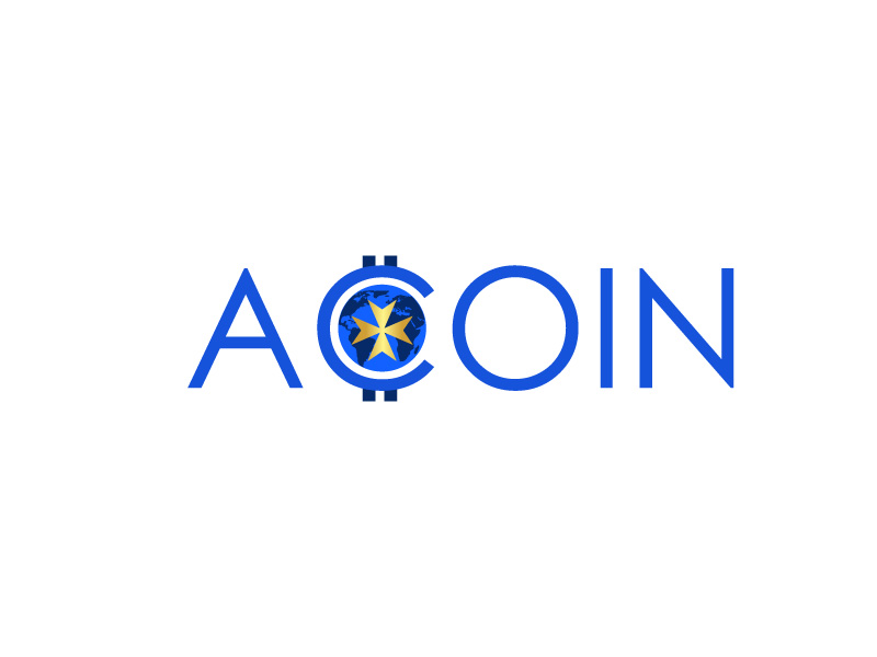 Atlas ACoin logo design by yondi