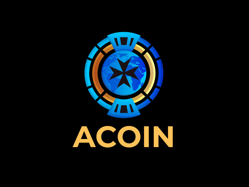 Atlas ACoin logo design by yondi