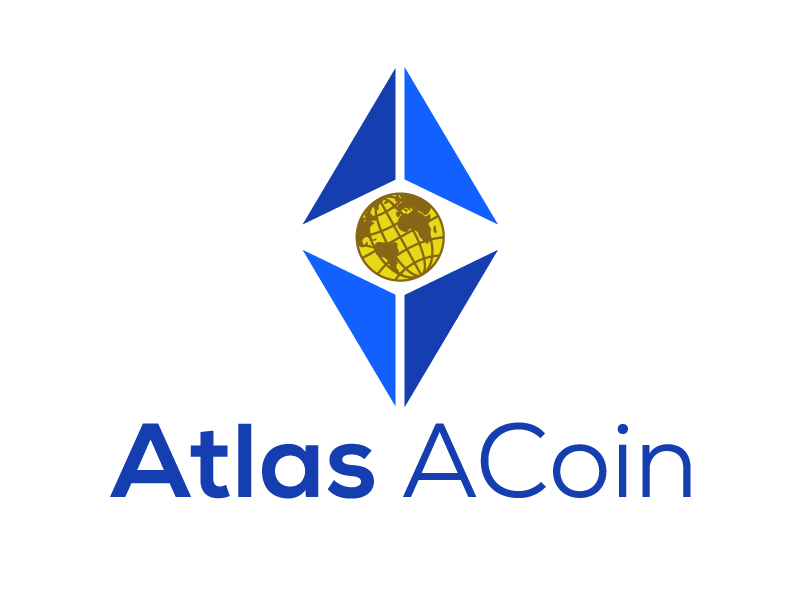 Atlas ACoin logo design by Vins