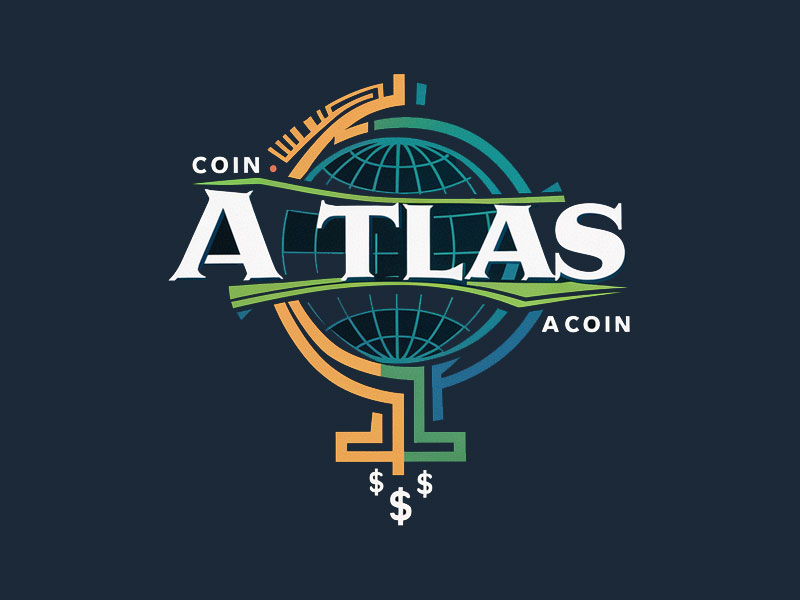 Atlas ACoin logo design by jandu