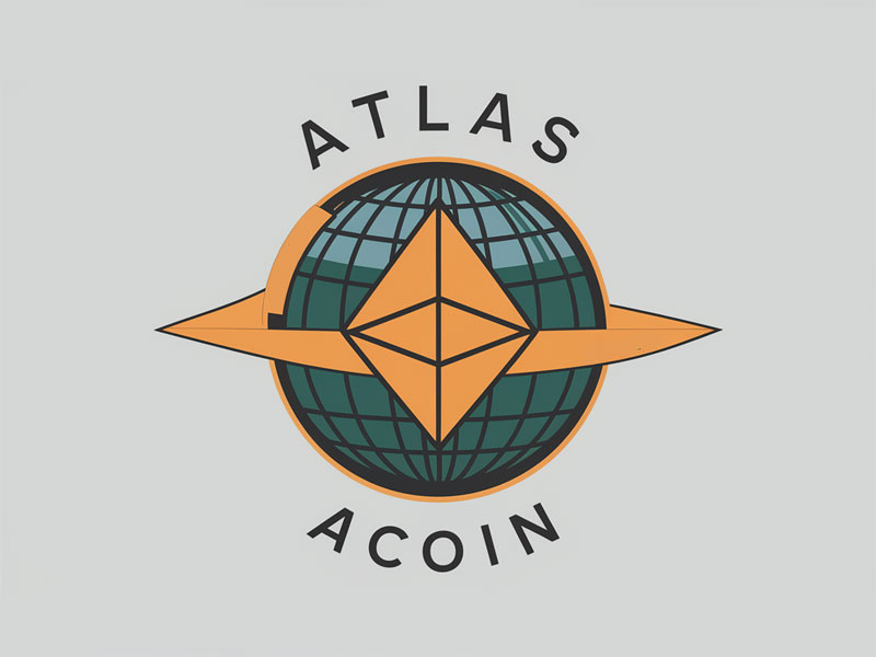 Atlas ACoin logo design by jandu