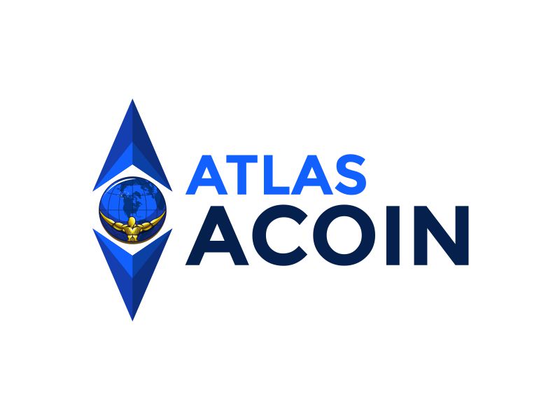 Atlas ACoin logo design by rizuki