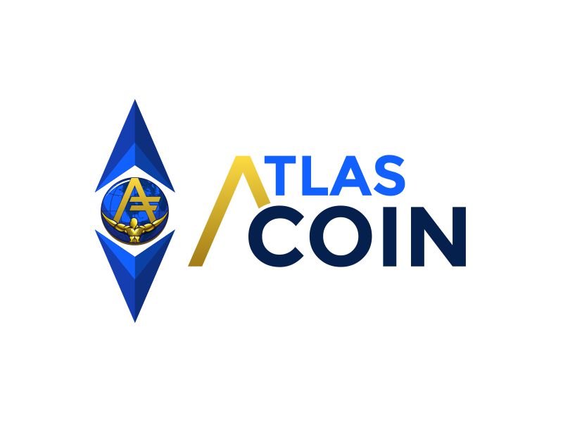 Atlas ACoin logo design by rizuki