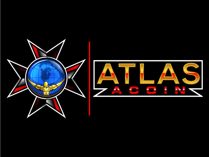 Atlas ACoin logo design by LogoQueen