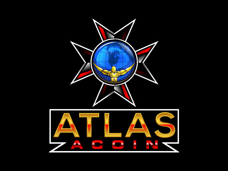 Atlas ACoin logo design by LogoQueen