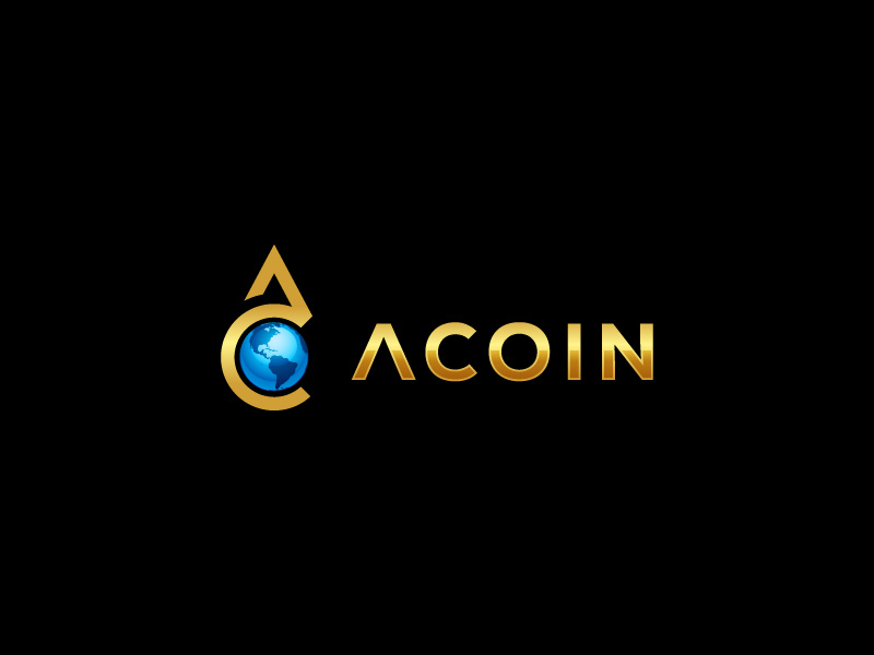 Atlas ACoin logo design by Dini Adistian