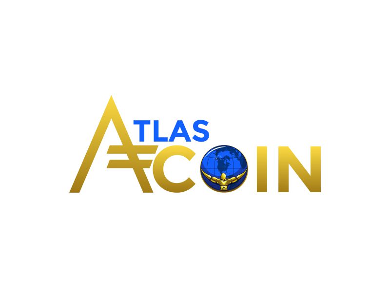 Atlas ACoin logo design by rizuki