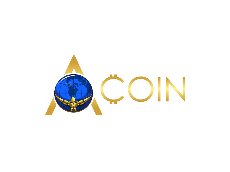 Atlas ACoin logo design by yondi