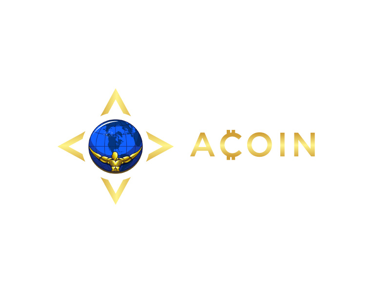 Atlas ACoin logo design by yondi