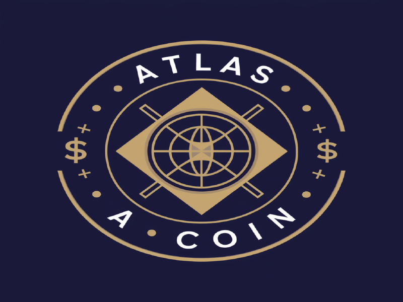 Atlas ACoin logo design by salim