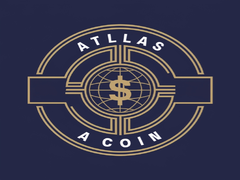 Atlas ACoin logo design by salim