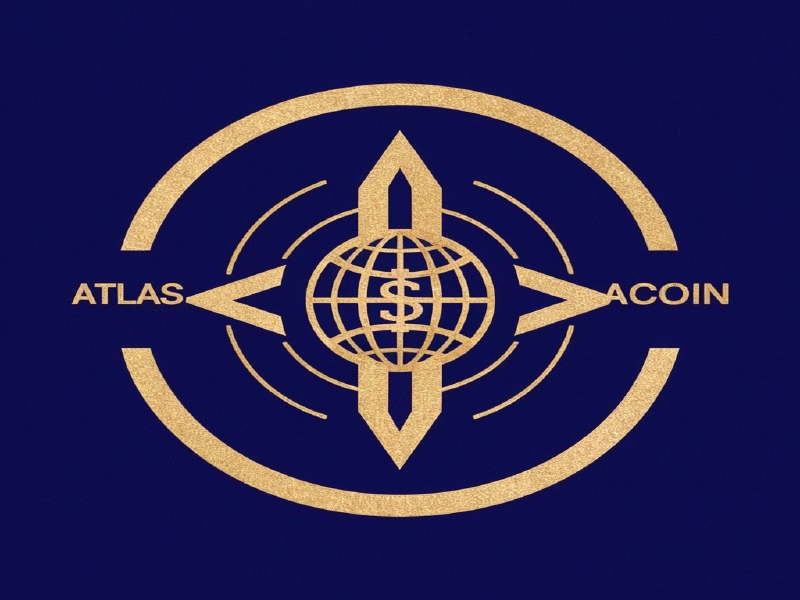 Atlas ACoin logo design by salim