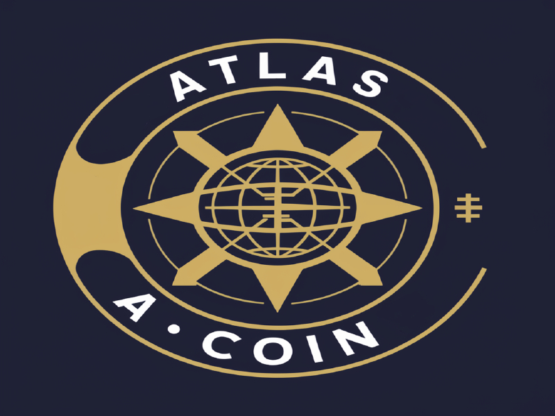 Atlas ACoin logo design by salim