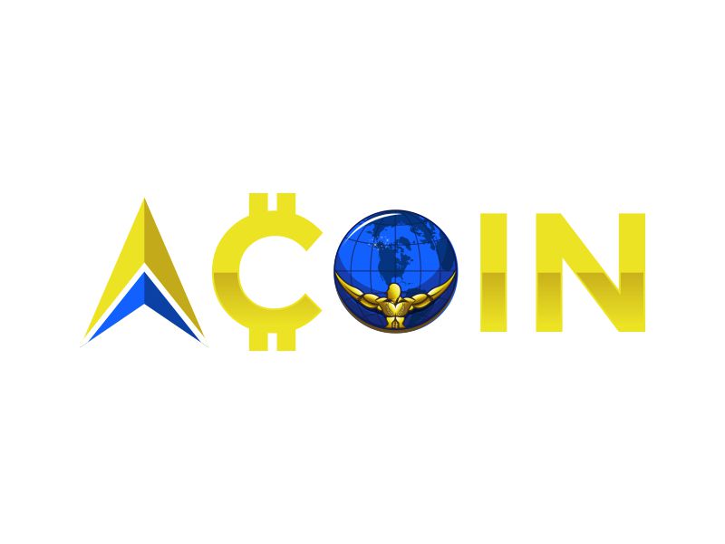 Atlas ACoin logo design by rizuki