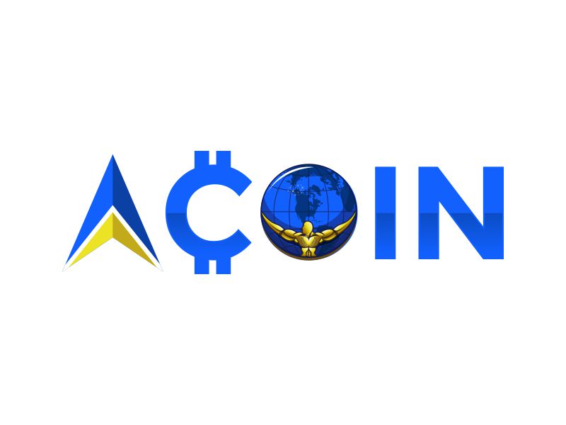 Atlas ACoin logo design by rizuki