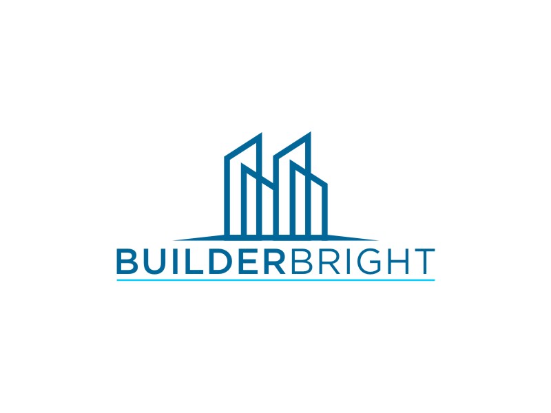 builderbright logo design by Artomoro