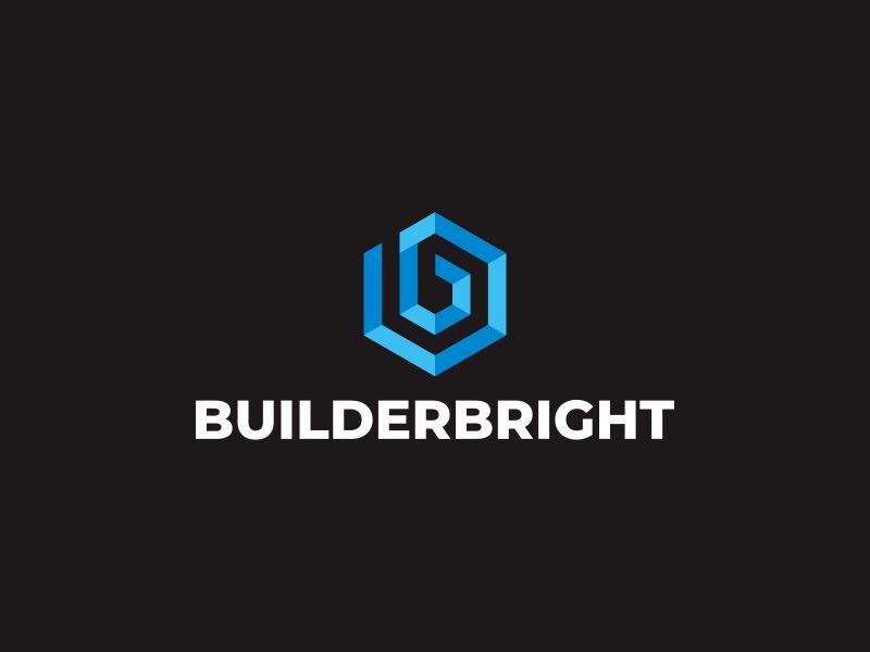 builderbright logo design by paseo