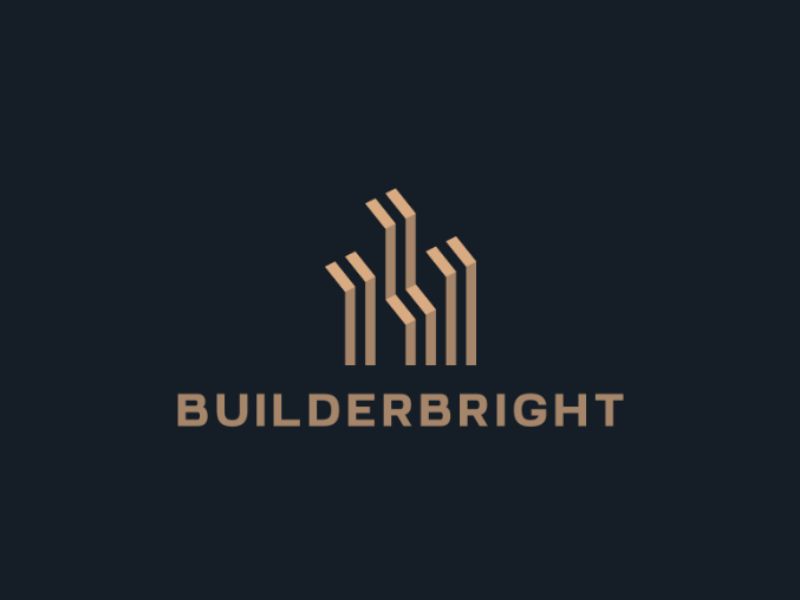 builderbright logo design by giphone