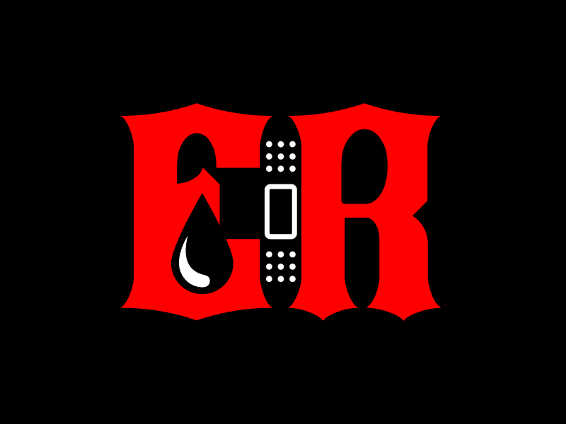 ER logo design by oindrila chakraborty