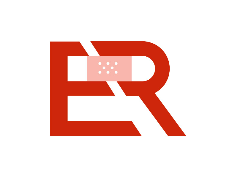 ER logo design by M Fariid