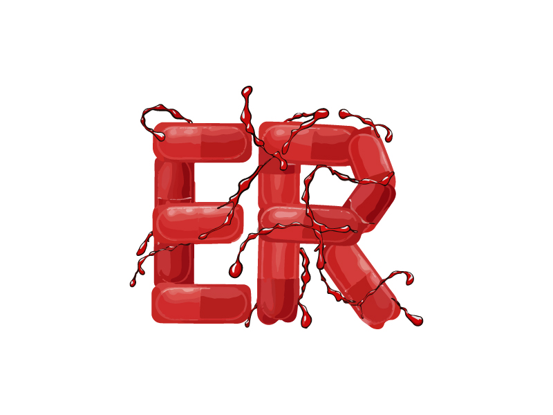 ER logo design by Rahul Biswas