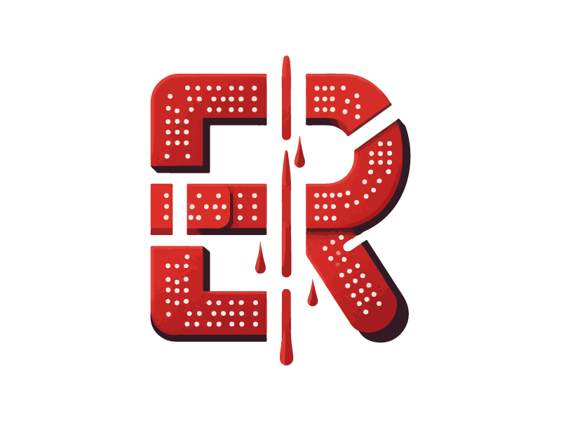 ER logo design by Rahul Biswas