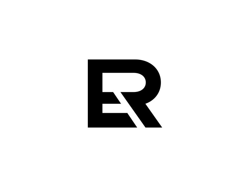 ER logo design by violin