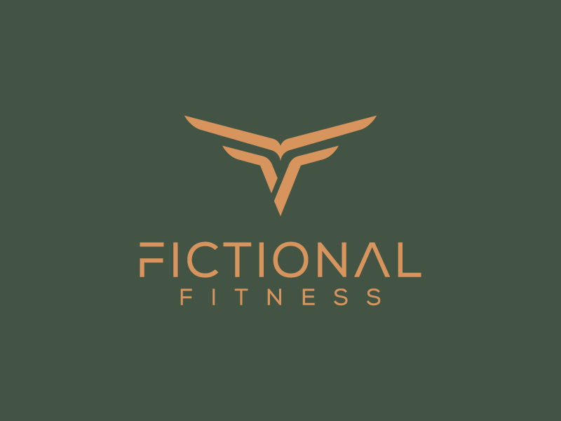 Fictional Fitness logo design by jaize