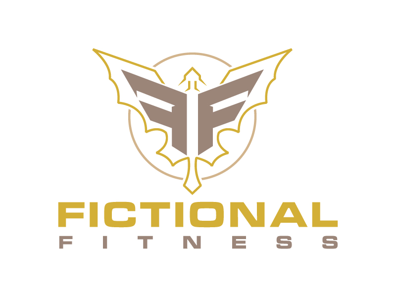 Fictional Fitness logo design by berkah271