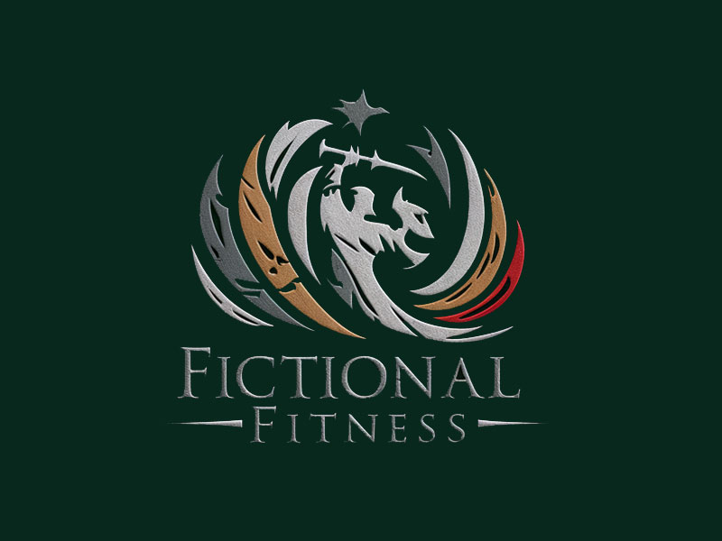 Fictional Fitness logo design by jandu