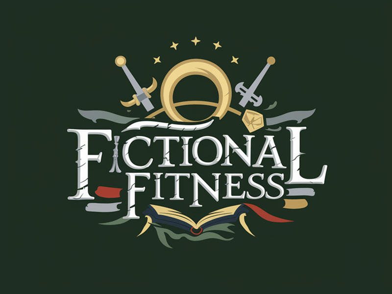 Fictional Fitness logo design by jandu