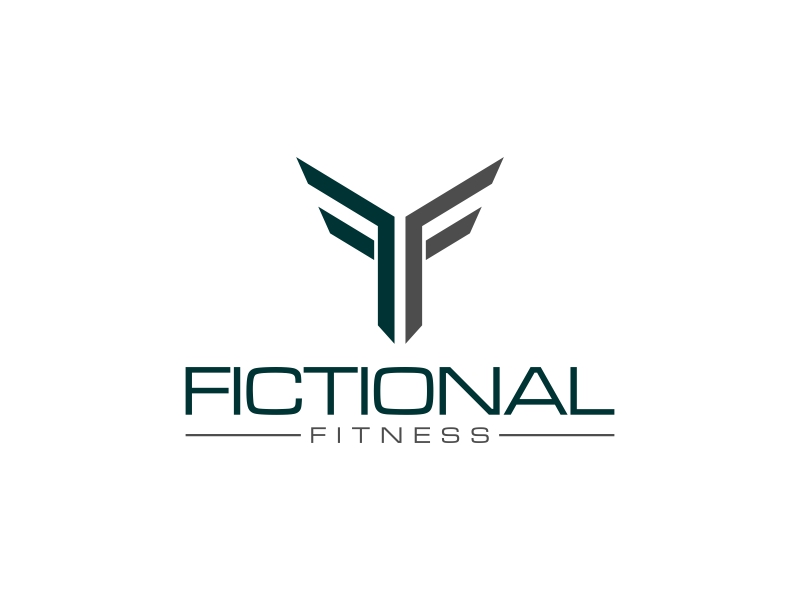 Fictional Fitness logo design by luckyprasetyo