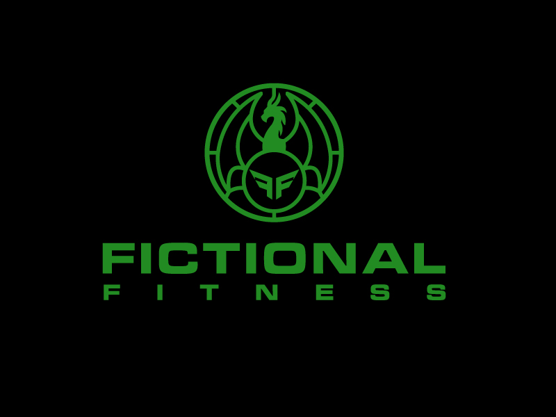 Fictional Fitness logo design by berkah271