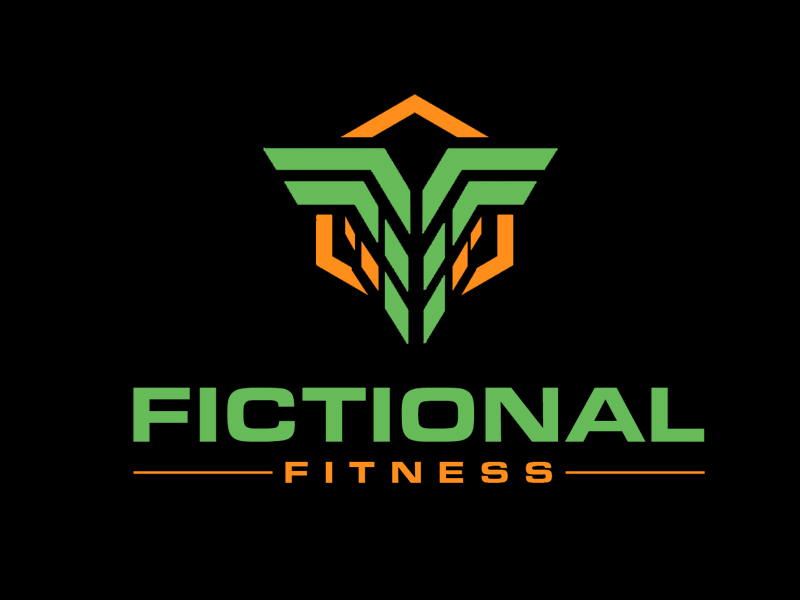 Fictional Fitness logo design by senja03