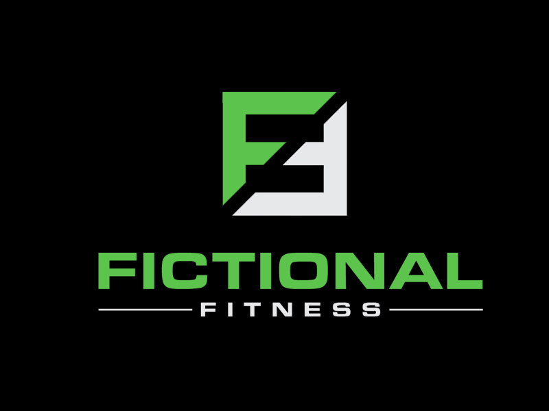 Fictional Fitness logo design by senja03