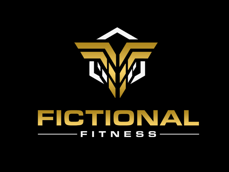 Fictional Fitness logo design by senja03