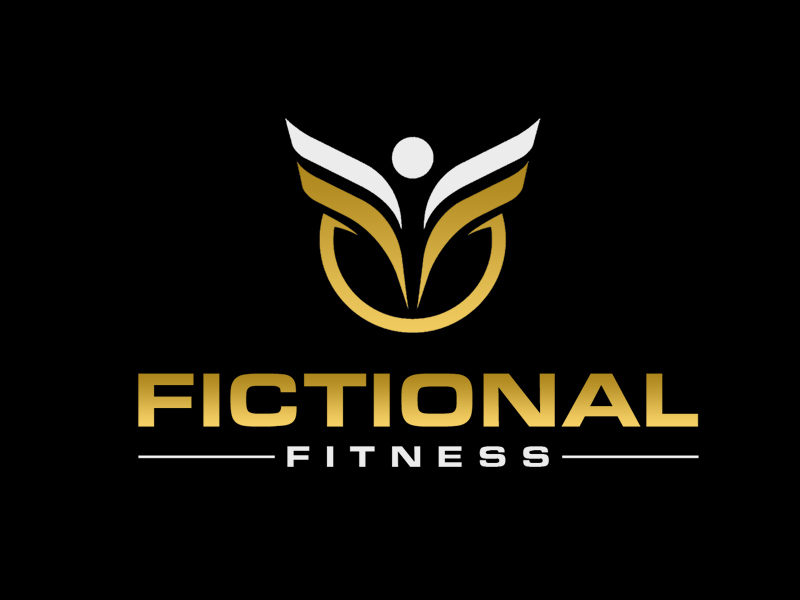 Fictional Fitness logo design by senja03