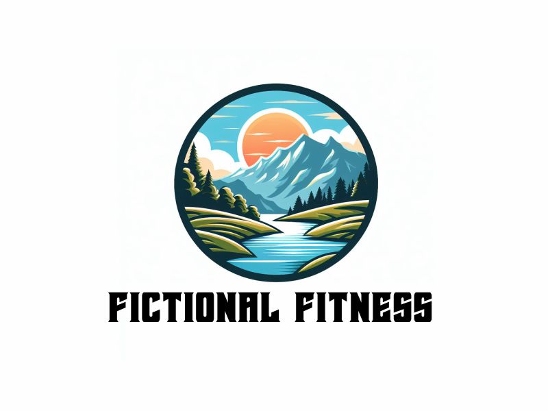 Fictional Fitness logo design by sikas