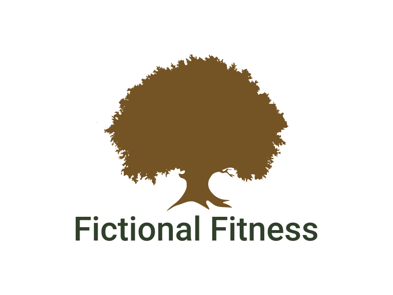 Fictional Fitness logo design by zoominten