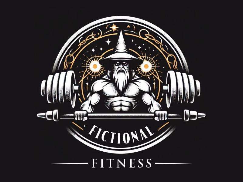 Fictional Fitness logo design by Gwerth