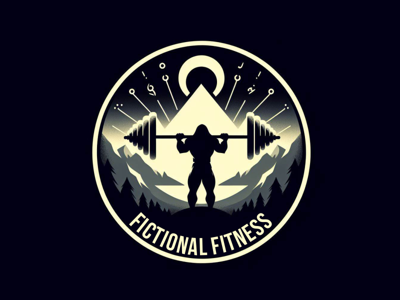 Fictional Fitness logo design by Gwerth